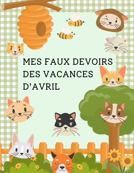 Faux devoirs des vacances d’avril (4P) – francais – ressource pédagogique SDMcollective