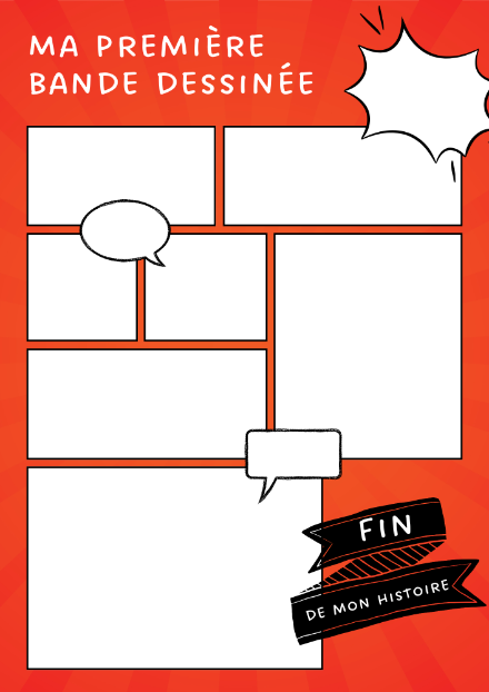 Ma première bande dessinée – francais – ressource pédagogique SDMcollective