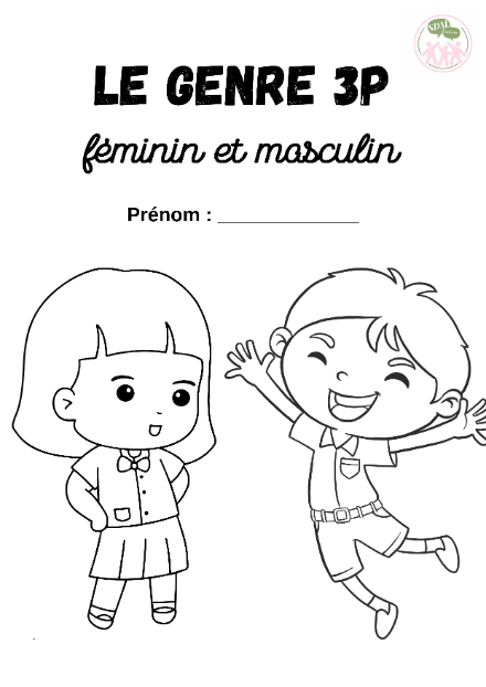 Dossier féminin/masculin 3P – francais – ressource pédagogique SDMcollective