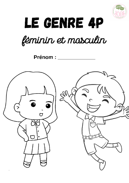 Dossier féminin/masculin 4P – francais – ressource pédagogique SDMcollective