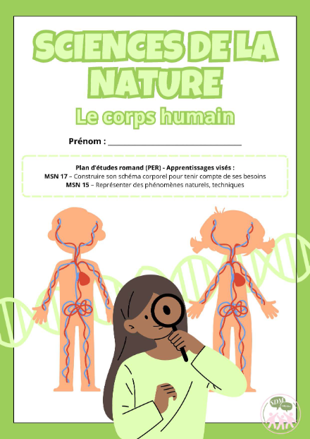 Science : le corps humain – sciences – ressource pédagogique SDMcollective
