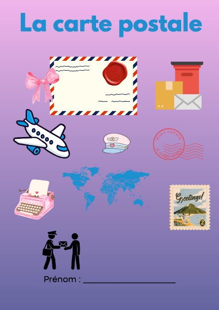 La carte postale – Dossier d’écriture – francais – ressource pédagogique SDMcollective