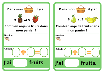 Jeu – Problèmes mathématiques illustrés – Maths 3P-4P – mathematiques – ressource pédagogique SDMcollective