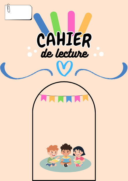 Cahier de lecture – francais – ressource pédagogique SDMcollective