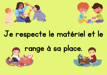 affichage des règles de vie – rituel – ressource pédagogique SDMcollective