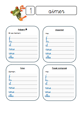 cahier  de référence - verbes 5-6P – francais – ressource pédagogique SDMcollective