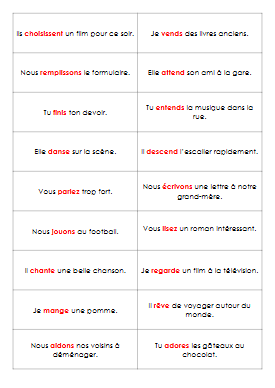 6P - M1 - Infinitif et formes conjugées – francais – ressource pédagogique SDMcollective