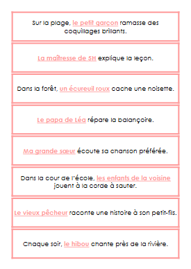 5P - M2 - Le sujet 2 – francais – ressource pédagogique SDMcollective