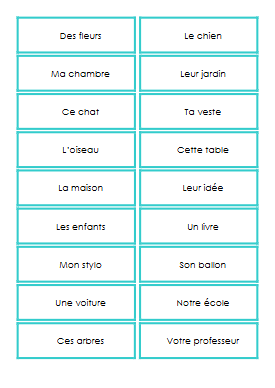 5P - M3 - Le groupe nominal - Atelier – francais – ressource pédagogique SDMcollective