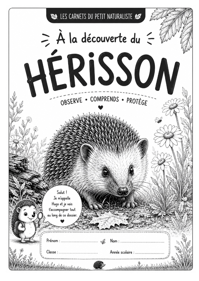 « Le hérisson » – sciences – ressource pédagogique SDMcollective