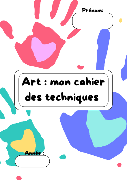 Cahier des techniques artistiques - 11 activités – avi – ressource pédagogique SDMcollective