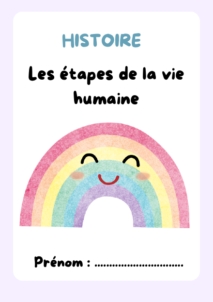 Les étapes de la vie humaine – histoire – ressource pédagogique SDMcollective