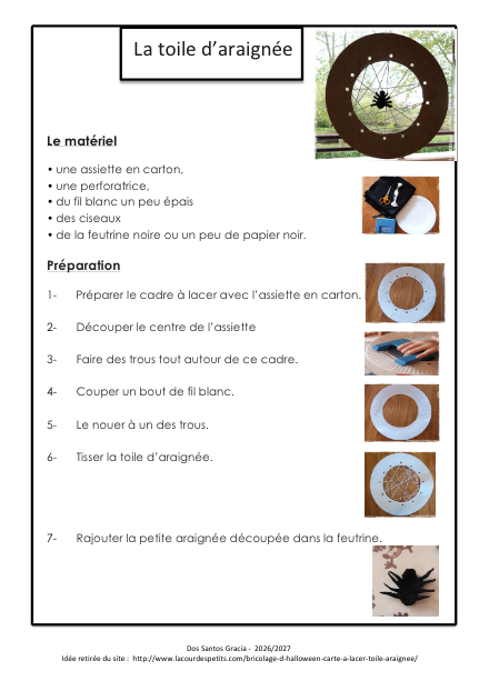 La toile d'araignée – acm – ressource pédagogique SDMcollective