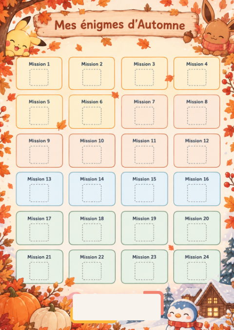 Missions Pokémon – Énigmes mathématiques en plan de travail libre – Maths 3P-4P – mathematiques – ressource pédagogique SDMcollective