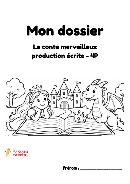 4P ECR conte production écrite – francais – ressource pédagogique SDMcollective